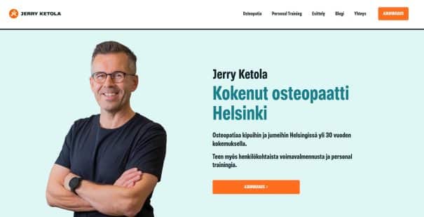 Osteopaatti Helsinki - Jerry Ketola
